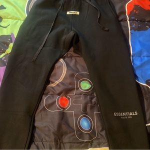 Black Essentials Pants